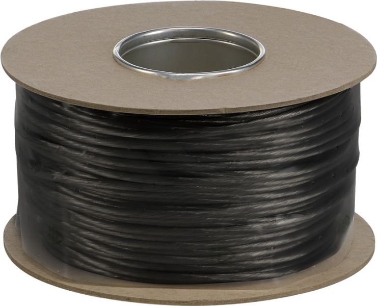 SLV NIEDERVOLT-SEIL f. TENSEO Niedervolt-Seilsystem, schwarz, 6mm², 100m