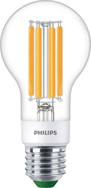 PHILIPS MAS LEDBulb D 4-60W E27 827 A60 CL G UE LED-Lampe FM A60 4W A 2700K 840lm kl AC