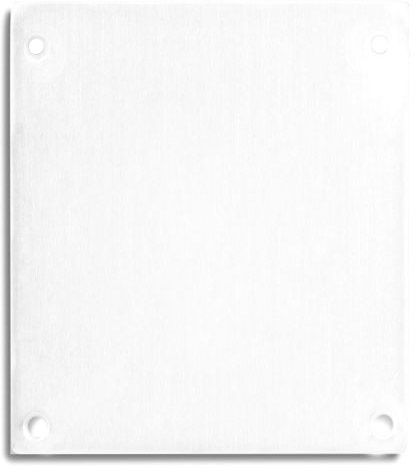ISOLED Endkappe E69 Alu weiß für LAMP30, 2 STK, inkl. Schrauben