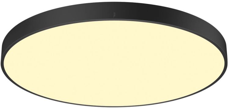 SLV MEDO® 90, Deckenaufbauleuchte, rund, 2700/3000/4000K, 79W, Phasenabschnitt, 110°, schwarz