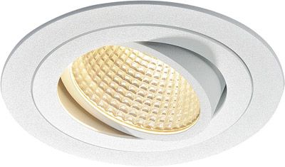 SLV NEW TRIA 1 SET Einbauleuchte, LED, 3000K, weiß, 16W