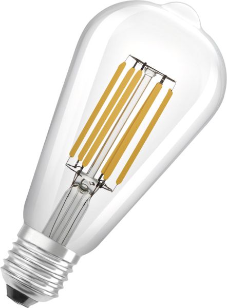 OSRAM LED LAMPEN ENERGIEKLASSE A ENERGIEEFFIZIENZ GLÜHFADEN CLASSIC EDISON 60 4 W/3000 K E27