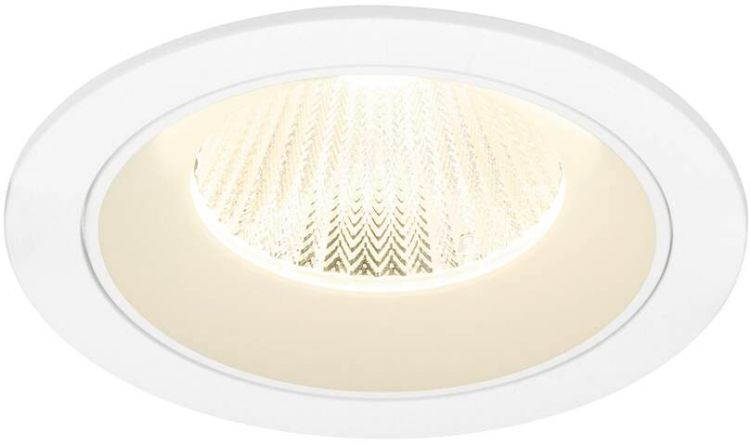 SLV NUMINOS® L, Deckeneinbauleuchte, 4000 K, 40°, IP20, rund, weiß