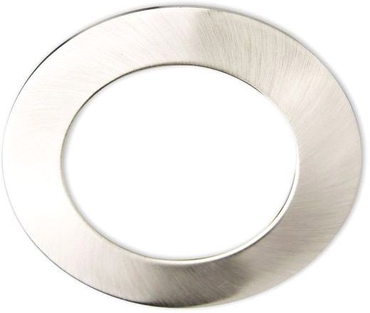 ISOLED Cover Aluminium rund chrom matt für Einbaustrahler Sys-90