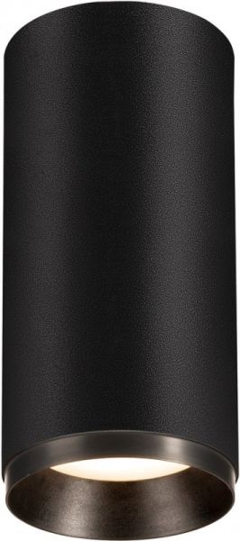 SLV NUMINOS® CL PHASE M, Indoor LED recessed ceiling light black/black 4000K 36°