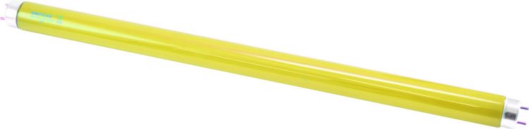 OMNILUX Röhre 15W 450x26mm Farbglas gelb