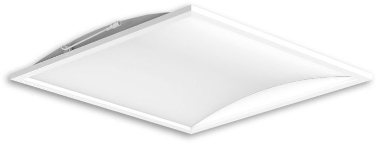 ISOLED LED Panel Infinity Line 625 UGR<19 8H/4H, CRI80, 36W, ColorSwitch 3000|4000|6000K, KNX dimmbar