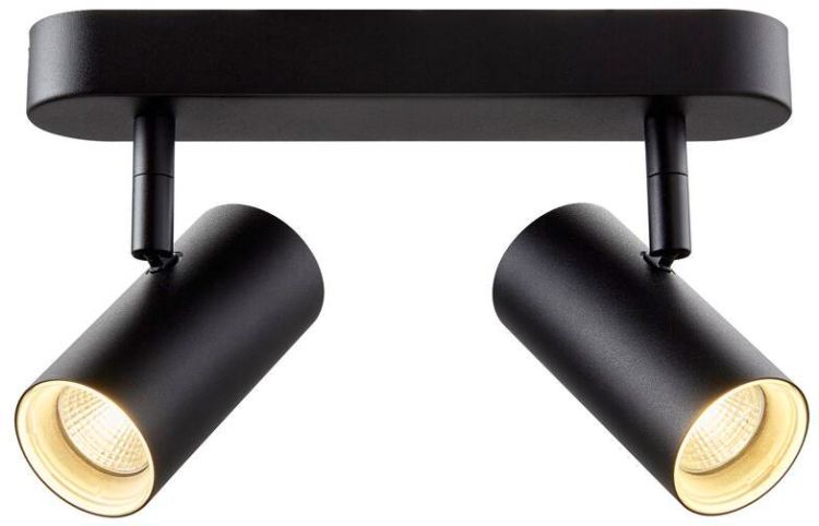 SLV NOBLO®, Wand- und Deckenaufbauleuchte, double, rund, 3000K, 12W, PHASE, 32°, schwarz