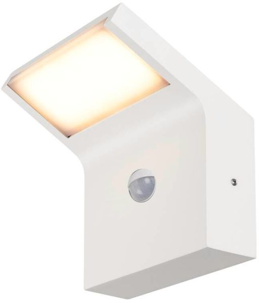 SLV ORDI II, WL, SENSOR, Wandaufbauleuchte, eckig, 2200/3000 K, IP54, weiß