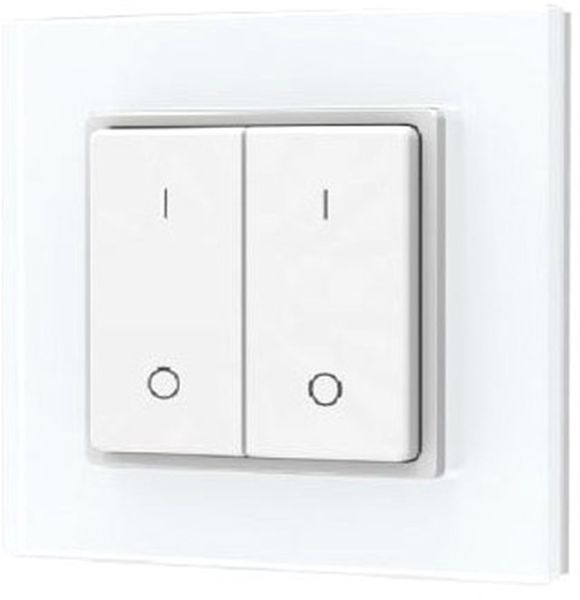 ISOLED Sys-Pro SingleColor 2 Zonen Aufputz-Tast-Fernbedienung mit Batterie