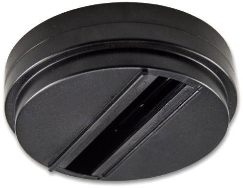 ISOLED Monotrack-Aufbauadapter für Schienenstrahler, schwarz, 1-Phase