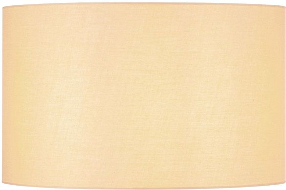 SLV FENDA Leuchtenschirm, rund, beige, Ø/H 45,5/28 cm