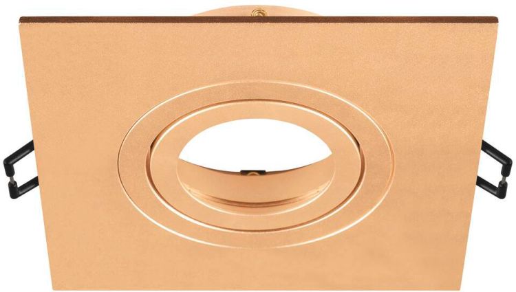 SLV NEW TRIA® 75 XL, Deckeneinbauring, L: 11 B: 11 H: 2.6 cm, roségold