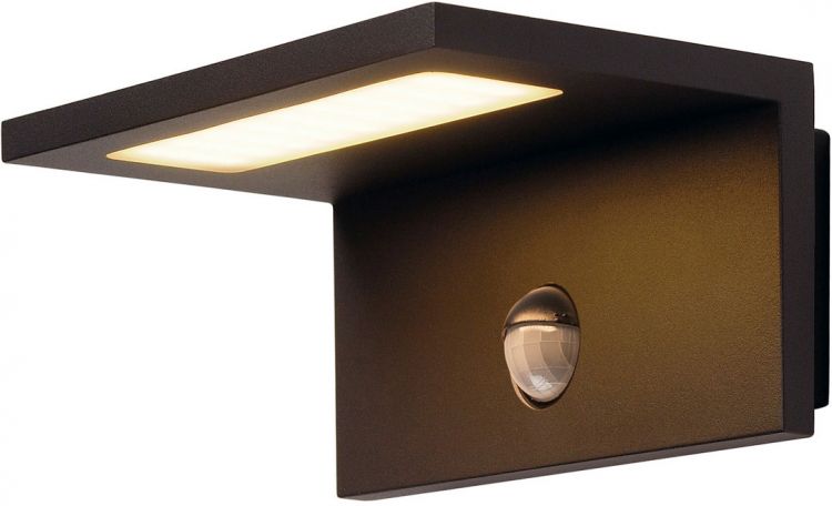 SLV ANGOLUX S LED Outdoor Wandleuchte, IP44, anthrazit, 3000K