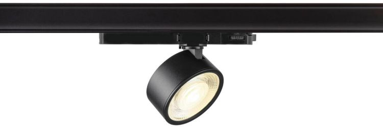 SLV KALU 2.0, 3~ Spot, PHASE, zylindrisch, 4000 K, 10 W, 36°, schwarz