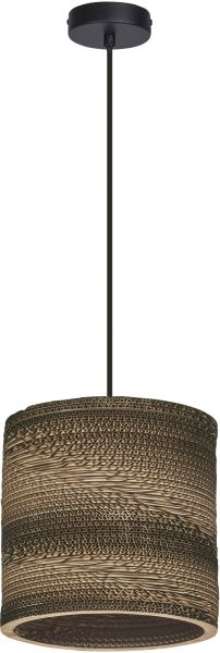LEDVANCE Decor Kartonzylinder Pendelleuchte E27 Braun