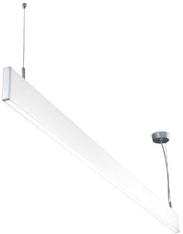 ISOLED LED Hängeleuchte Linear Up+Down 600, 25W, prismatisch, linear-verbindbar, weiß, warmweiß