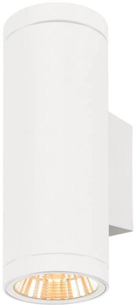 SLV HELIA PRO L, Wandaufbauleuchte, up/down, DALI, P2, 2700 K, 30 W, touch, 24°, weiß