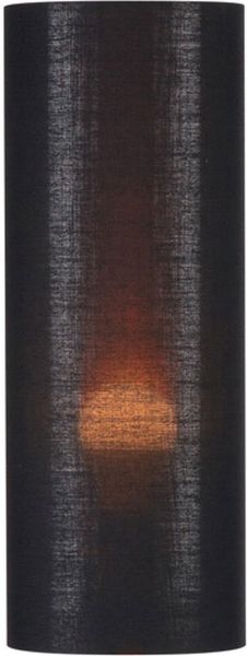 SLV FENDA Leuchtenschirm, rund, schwarz/kupfer, Ø/H 15/40 cm