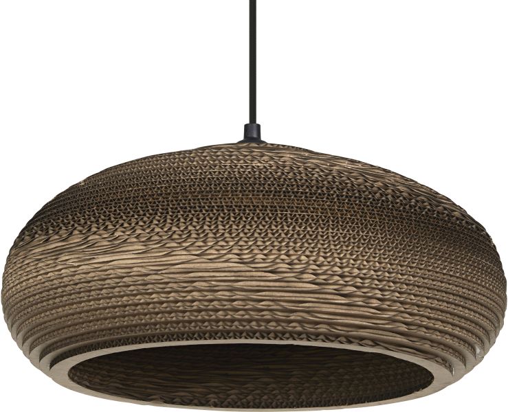 LEDVANCE Decor Karton-Pendelleuchte E27 Braun