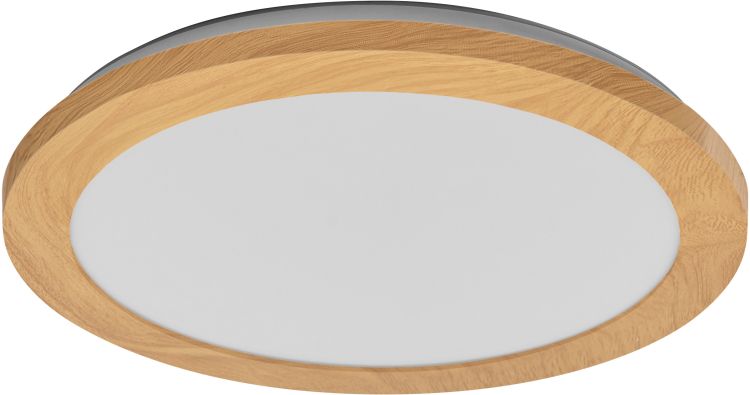 LEDVANCE Orbis Disc 30 cm 22 W Click CCT IP44 Holzdekor