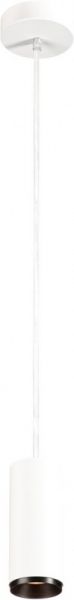 SLV NUMINOS® PD PHASE S, Indoor LED pendant light white/black 3000K 24°