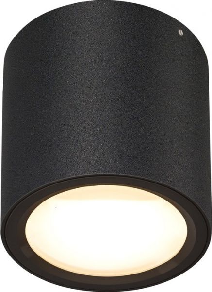 SLV OCULUS CL, Indoor LED Deckenaufbauleuchte schwarz DIM-TO-WARM 2000-3000K