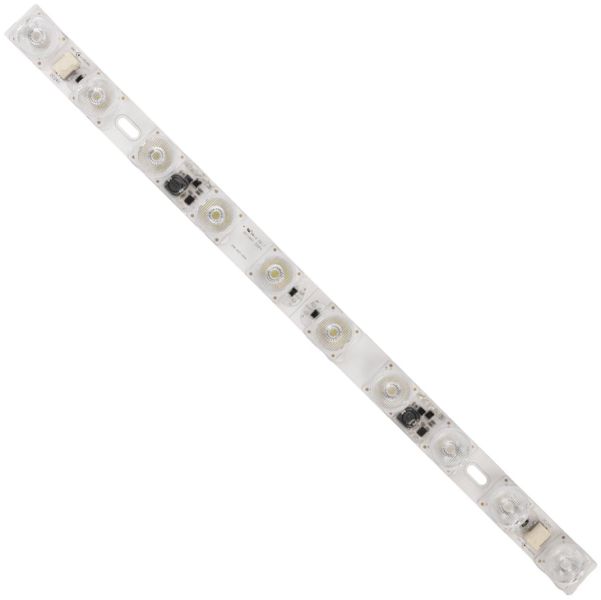 ISOLED LED Modul für Lightboxen, 9x19°, 460x25x13,4mm, 24V DC, 7500K, 10 LEDs mit 3,5W/LED, IP20