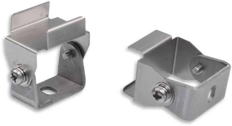 ISOLED Montageclip Z61 schwenkbar für SURF12/DIVE12, silber