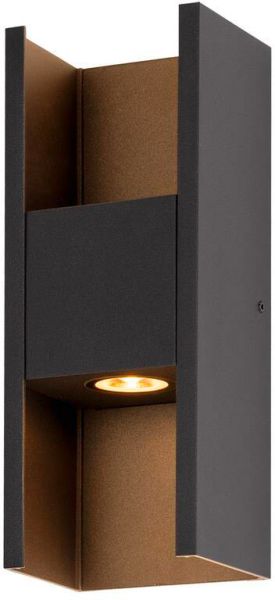 SLV FLATT II, Wandaufbauleuchte, PHASE, 2700 K, 9.5 W, schwarz