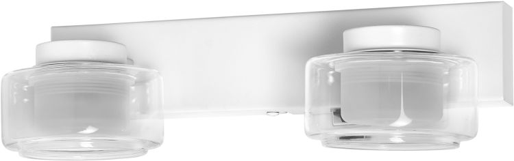 LEDVANCE Orbis Flame 2 x 5,5 W Click CCT IP44 Weiß