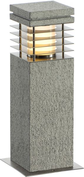 SLV ARROCK GRANITE 40 Stehleuchte, Granit, salt & pepper, E27, max.