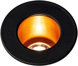 SLV TRITON MINI, Deckeneinbauleuchte, LED, 3000K, schwarz/gold, 12°