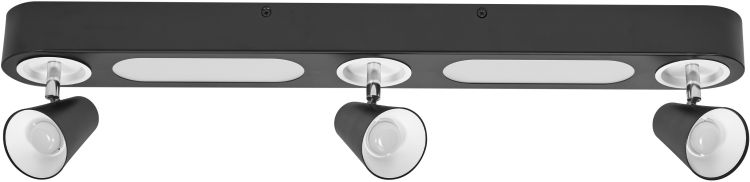 LEDVANCE Decor Spot Neptune CLICK-SELECT Schwarz 3 Spot