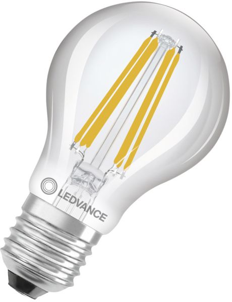 LEDVANCE LED CLASSIC A ENERGIEEFFIZIENZ A S 7.2W 830 Klar E27