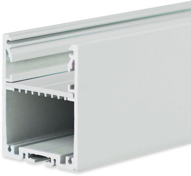 ISOLED LED Aufbauprofil LAMP30 V1 Aluminium weiß RAL 9003 300cm