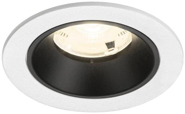 SLV NUMINOS® S, Deckeneinbauleuchte weiß/schwarz 4000 K 20°