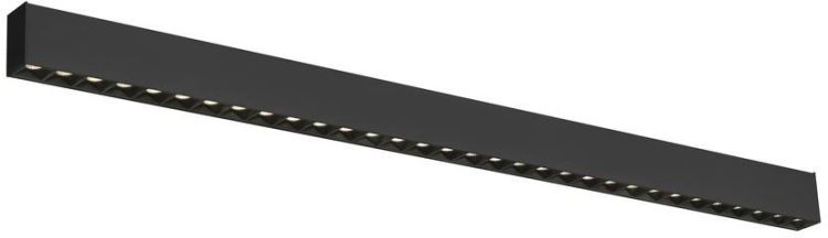 SLV GLENOS® PRO, Deckenaufbauleuchte, 1,2m, DALI, UGR19, 4000K, 30 W, 75°, schwarz