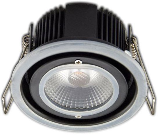 ISOLED LED Einbaustrahler Sys-68, 10W, IP65, neutralweiß, Push oder Dali-dimmbar