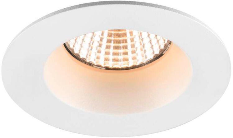 SLV NEW TRIA® 68, Deckeneinbauleuchte, 2700K, 38°, IP 20 / IP 65, rund, weiß