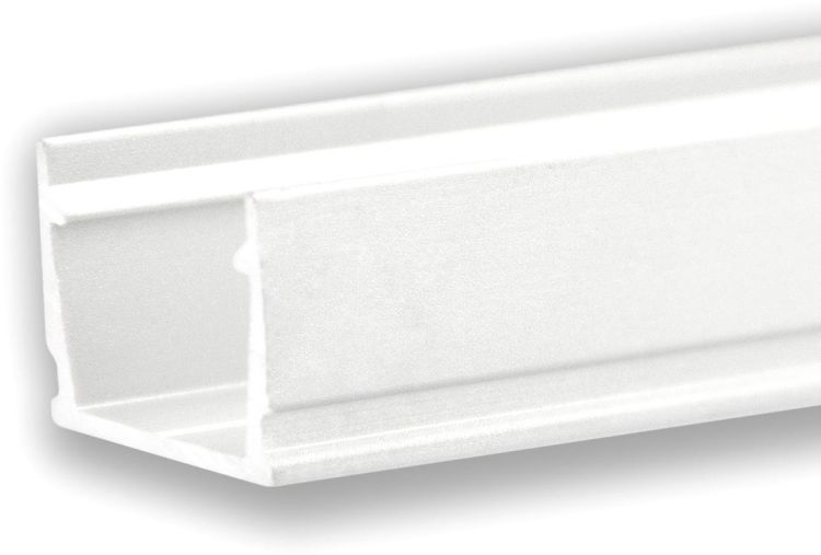 ISOLED LED Aufbauprofil SURF10 Aluminium weiß RAL 9010, 300cm