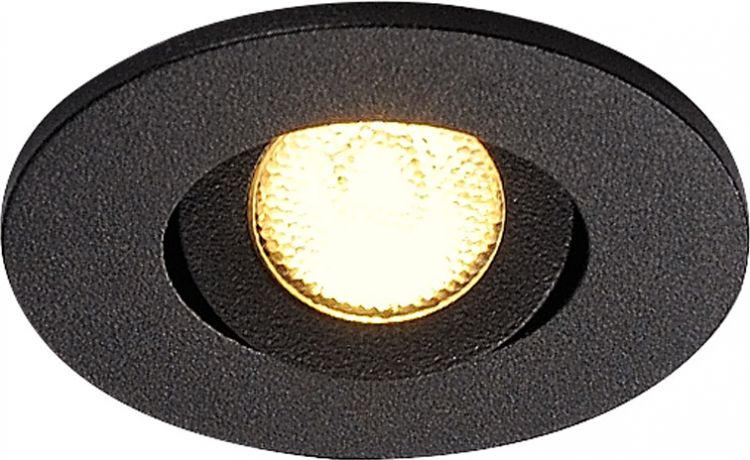 SLV NEW TRIA MINI SET Einbauleuchte, LED, 3000K, schwarz