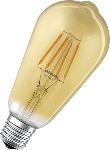 LEDVANCE SMART+ Glühfaden Edison Dimmbar 6W 824 230V FIL GD E27
