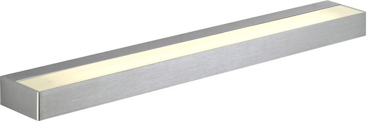 SLV SEDO 14 Wandleuchte, LED, 3000K, aluminium gebürstet, Glas satiniert