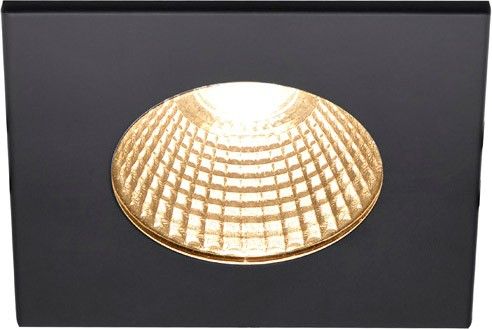 SLV PATTA-I, LED Outdoor Deckeneinbauleuchte, eckig DL IP65 schwarz