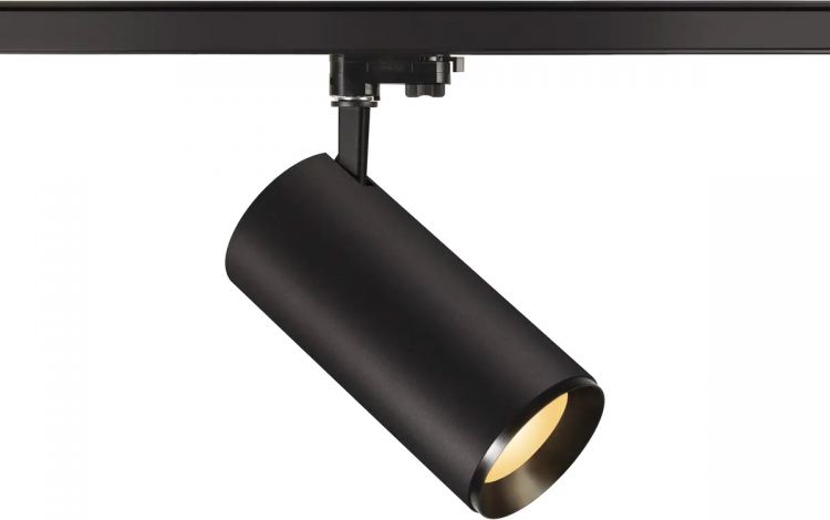 SLV NUMINOS® XL PHASE, 3 Phasen Spot schwarz 36W 2700K 36°