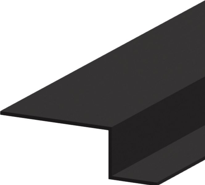 ISOLED LED Trockenbau S-Profil 12,schwarz 9005 200cm