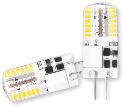 ISOLED G4 LED 48SMD, 2W, vergossen, warmweiß