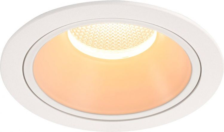SLV NUMINOS® DL XL, Indoor, luminaria empotrada de techo led blanco/blanco 2700 K 40 °