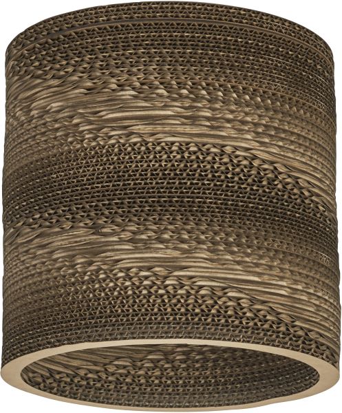LEDVANCE Decor Kartonzylinder Decke E27 Braun